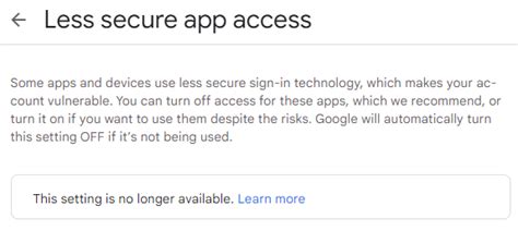 Security How To Turn On Less Secure App Access On Google Stack