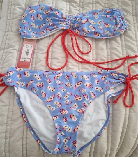 BNWT Boots Coral Bay Bikini Set Size 12 EBay