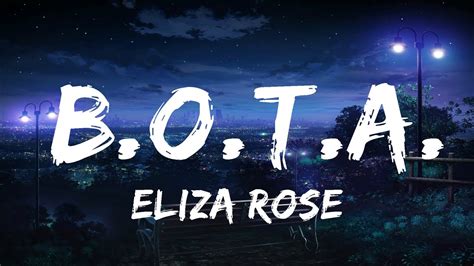 Eliza Rose B O T A Baddest Of Them All Lyrics 25mins Of Best