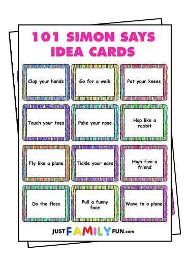 101 Simon Says Ideas | Just Family Fun