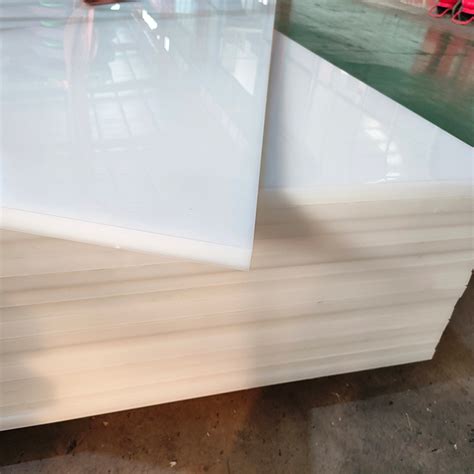 China White Food Grade Hardboard Polypropylene Pp Plastic Sheet