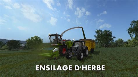 Farming Simulator 17 Ensilage D Herbe YouTube