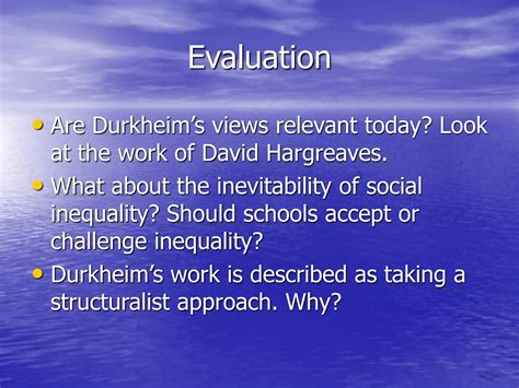 Functionalism Ed Durkheim Ppt