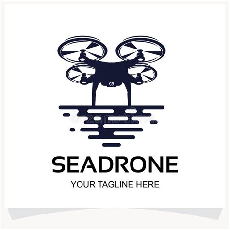 Drone Logo Design Template Inspiration Stock Illustrations Drone