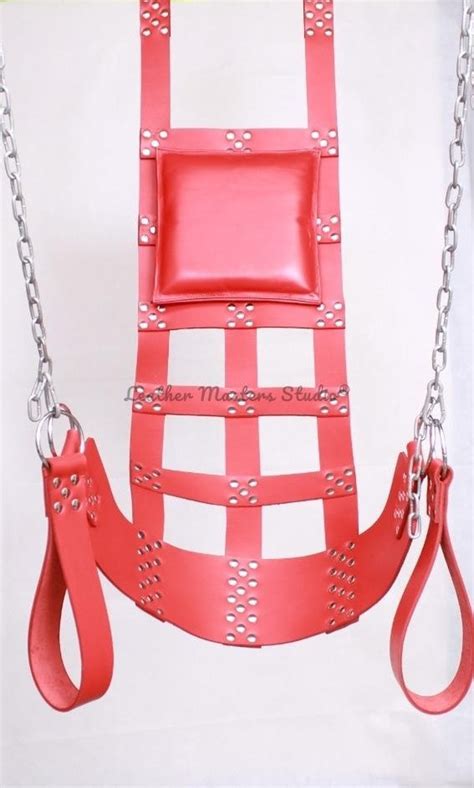Genuine Leather Swing Gay Sex Sling Mm Thick Leather Etsy