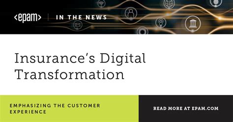 Insurances Digital Transformation Starts With The Customer Epam