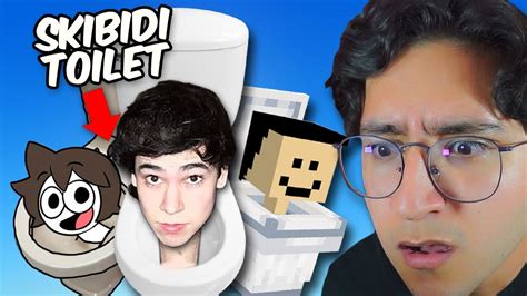 Transforme Youtubers En Skibidi Toilet Youtube