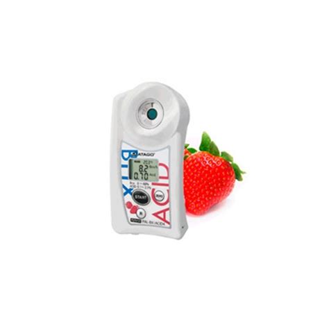 PAL BX ACID 4 Refractómetro Digital para Fresas Maranata Madrid SL