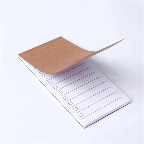 Pocket Kraft Paper Memo Pad Notepad Stationery Scrapbooking Memo Notes