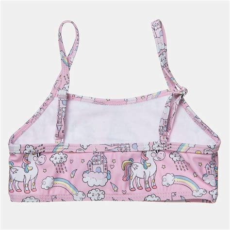 Bikini set True Blue with unicorns 12 months 5 years Alouette Βρεφικά Παιδικά Ρούχα