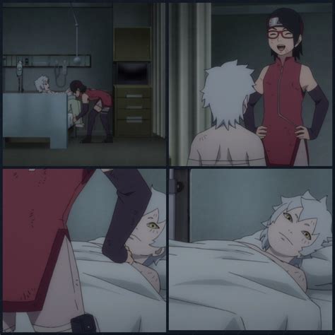 Mitsuki X Sarada Boruto Personagens Anime Naruto Sarada Uchiha