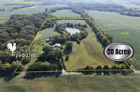 5634 South Fork Rd Prairie Du Rocher 20± Acres with 3 Bedroom Home ...