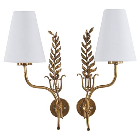 Swedish Designer Wall Lights Brass Sweden S For Sale At Stdibs