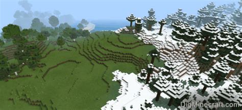 Minecraft Snowy Taiga Seeds for Bedrock Edition