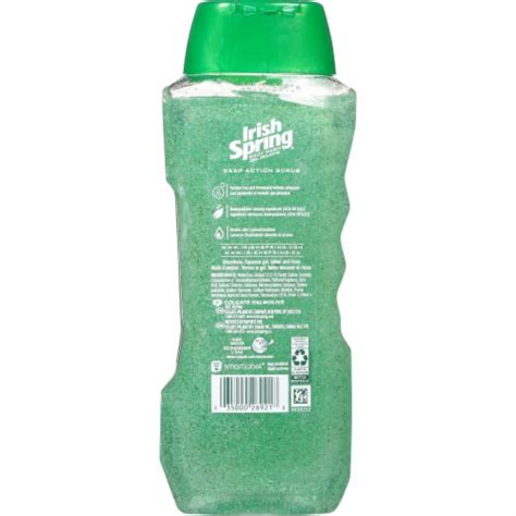 Irish Spring Deep Action Scrub Body Wash 18 Fl Oz Kroger