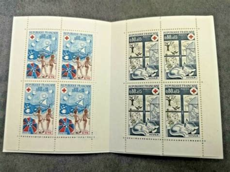 Carnet CROIX ROUGE 1974 Timbres NEUFS Excellent État sans