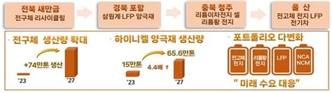 반도체 이차전지 디스플레이첨단·소부장 전략지도 그려졌다 나무뉴스