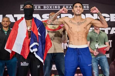 Boxing News Mat As Ponce Make Weight January