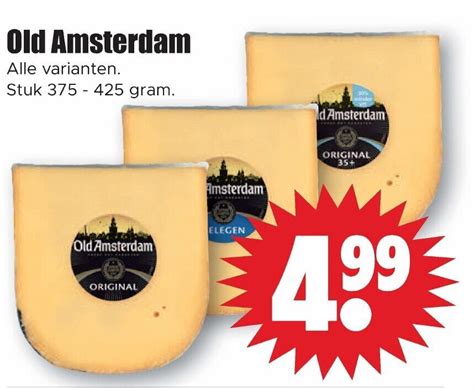 Old Amsterdam Stuk Gram Aanbieding Bij Dirk