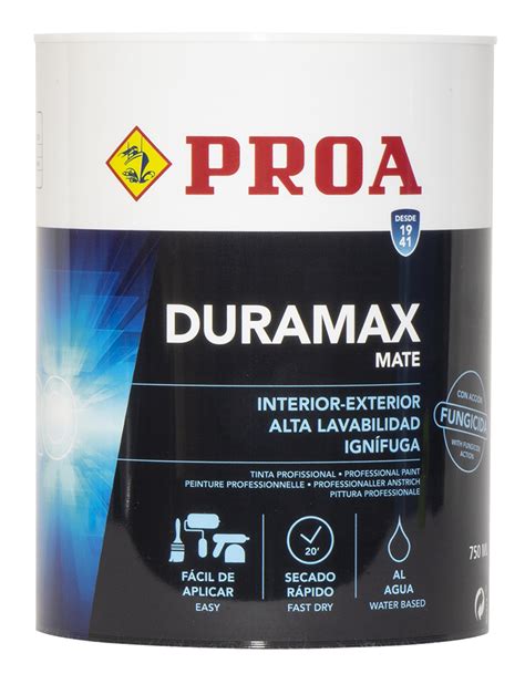 Pl Stica Int Ext Mate Duramax Px Pinturas Proa