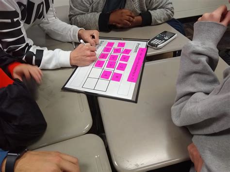 Dividing Polynomials Using The Box Method Puzzles Math Love