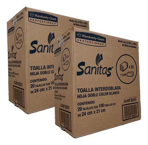 Cajas Sanita Toalla Interdoblada Con Piezas Env O Gratis