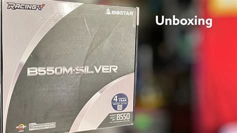 Biostar B M Silver Unboxing Youtube