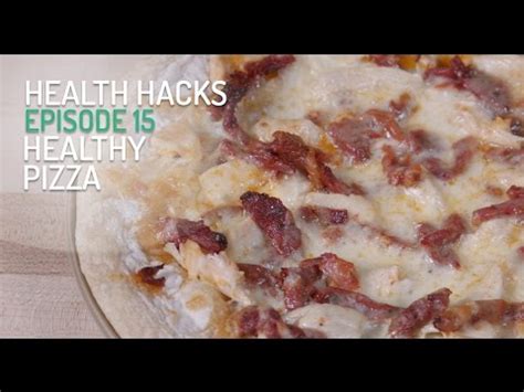 Easy HEALTHY Chicken Pizza Recipe YouTube