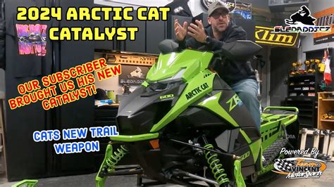 2024 Arctic Cat Catalyst 600 Rxc First Look Our Subscriber Drops Off His Sled For Us To