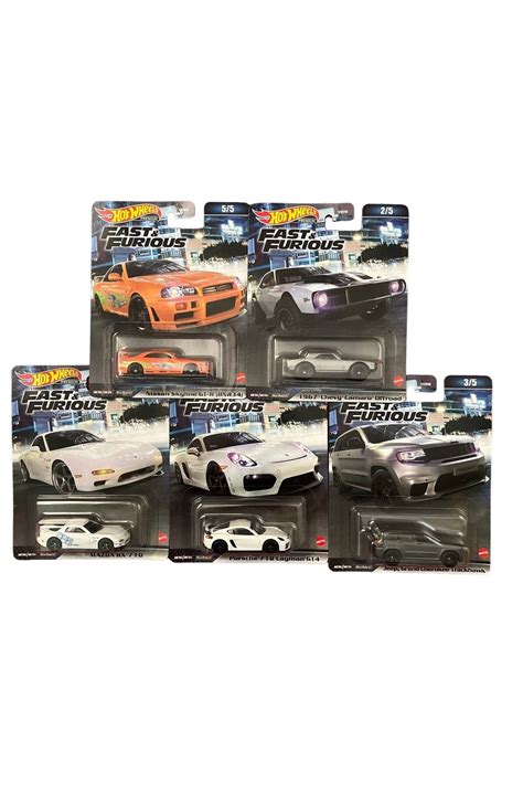 HOT WHEELS Premium Fast And Furıous 5li Set 2023 Fiyatı Yorumları