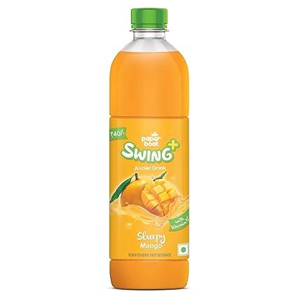 Paper Boat Swing Slurpy Mango Juice Enriched With Vitamin D No Gmos