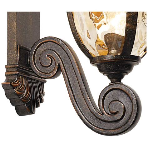 John Timberland Bellagio 24 Bronze Dual Scroll Arm Outdoor Wall Light 40276 Lamps Plus