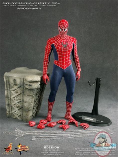 Movie Masterpiece 1 6 Scale Spider Man 3 Figure By Hot Toys Used Man Of Action Figures