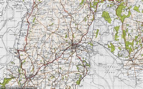 Historic Ordnance Survey Map of Ulverston, 1947