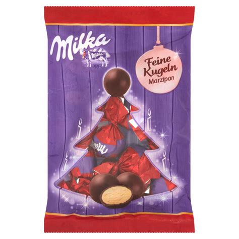 Milka Feine Kugeln Czekolada Mleczna Z Mleka Alpejskiego Z Marcepanem