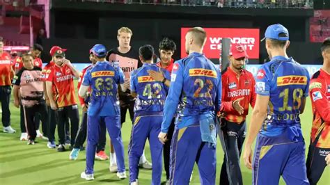 ipl  points table punjab kings secure top  finish  win