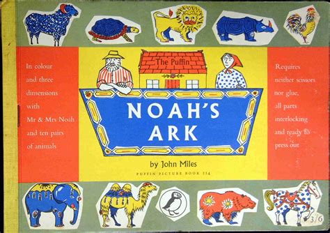 Front Cover Of The Puffin Noahs Ark Author And Illustrator John