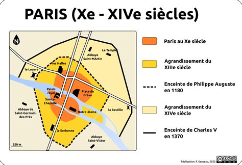 Paris Xe XIVe siècles L atelier carto d HG Sempai