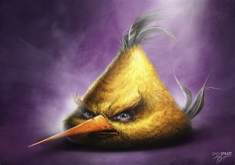 Realistic yellow angry bird Blank Template - Imgflip