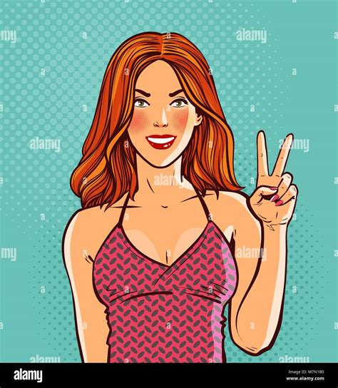 Gesto Con La Mano Ok O Cero Estilo De Dibujos Animados De Comics Porn