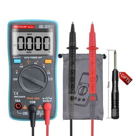 Buy Nktech Nk D True Rms Backlight Auto Range Palm Digital Multimeter