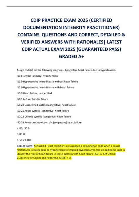 Cdip Exam Preparation 2