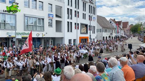 4 K Kinder und Heimatfest Laupheim Großer Festumzug Sonntag 2024