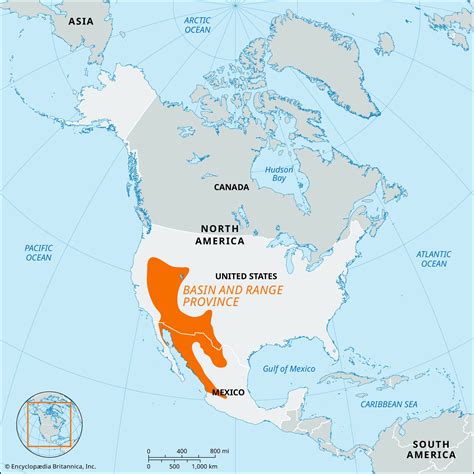 Basin and Range Province | United States, Mexico, Map, & Facts | Britannica