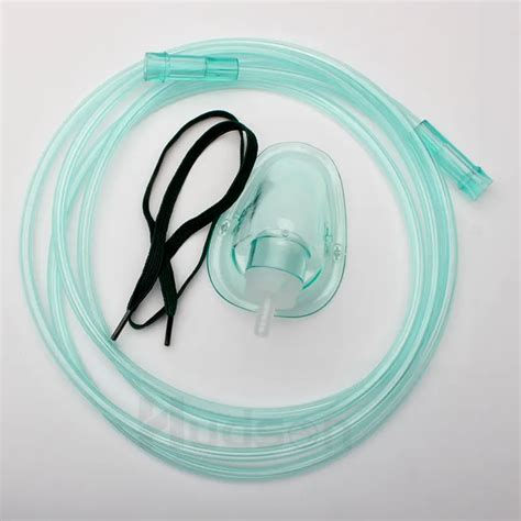 High Traffic Nasal Customized Size Medical Clear Soft Pvc Oxygen Face