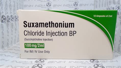 BUY Suxamethonium-JACK - Suxamethonium Chloride Injection 50mg/ml x2ml by Jackson Laboratories ...