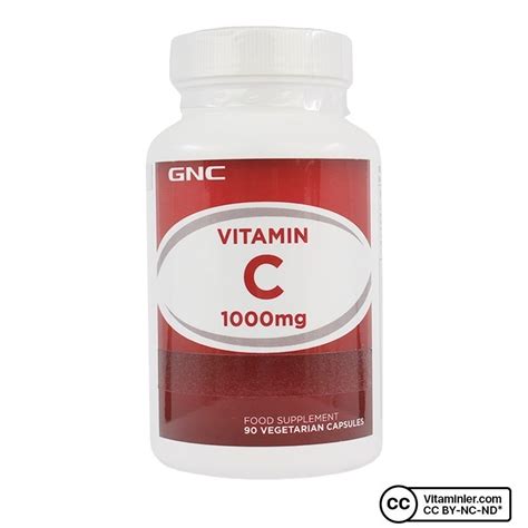 GNC Vitamin C 1000 Mg 90 Kapsül C Vitaminleri