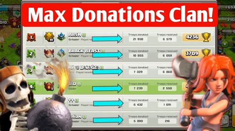 Clash Of Clans Best Clan For Unlimited Free Donations Full Video In Hindi With Desi Tadka 🤙