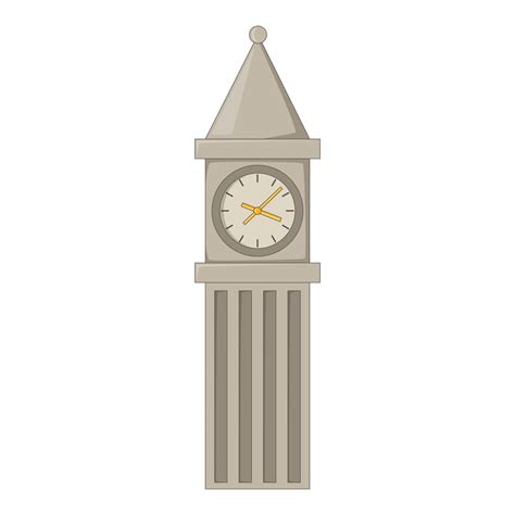 Icono De Big Ben En Londres Estilo De Dibujos Animados 14935239 Vector