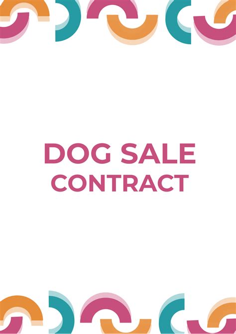 how to sale a dog
